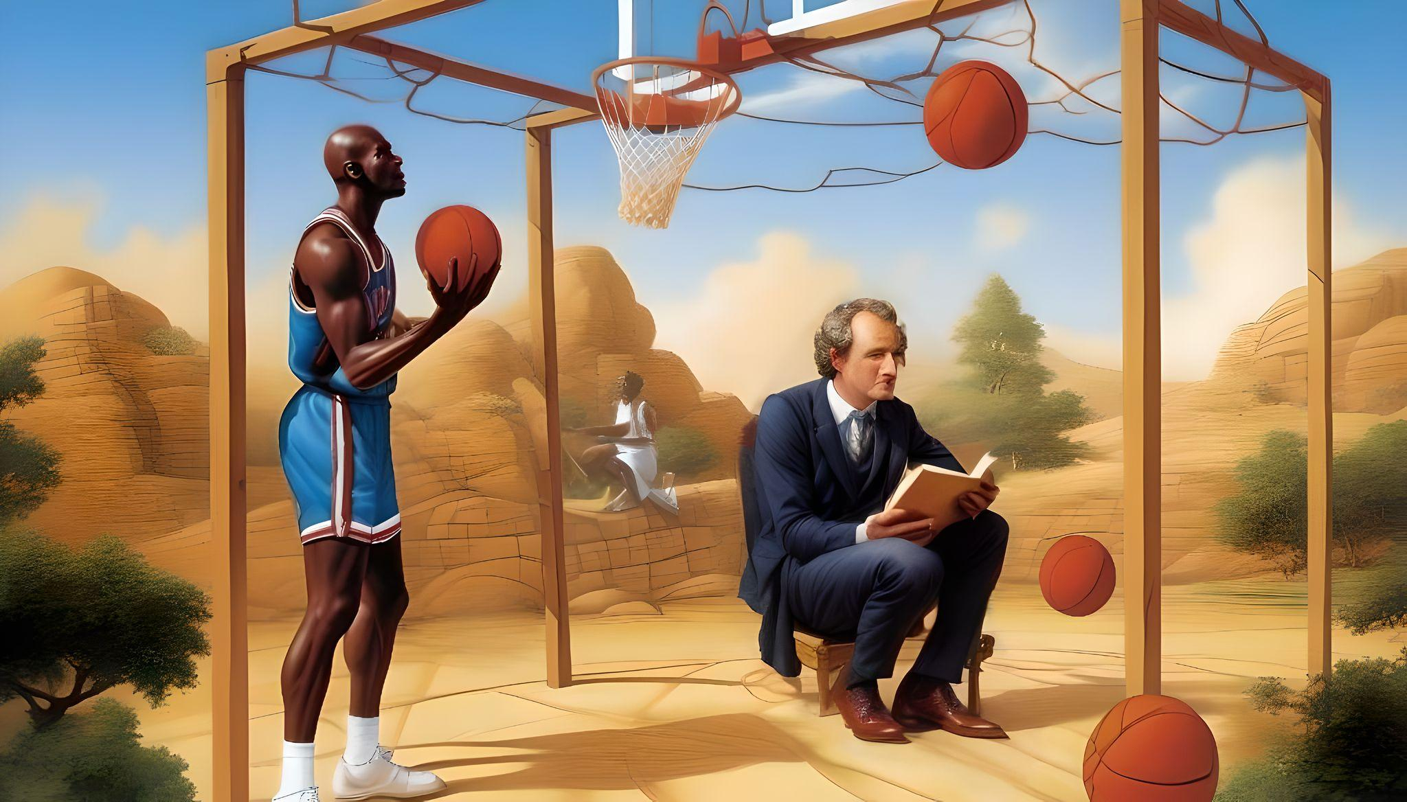 Michael Jordan contra Isaac Newton na disputa pelo título de GOAT