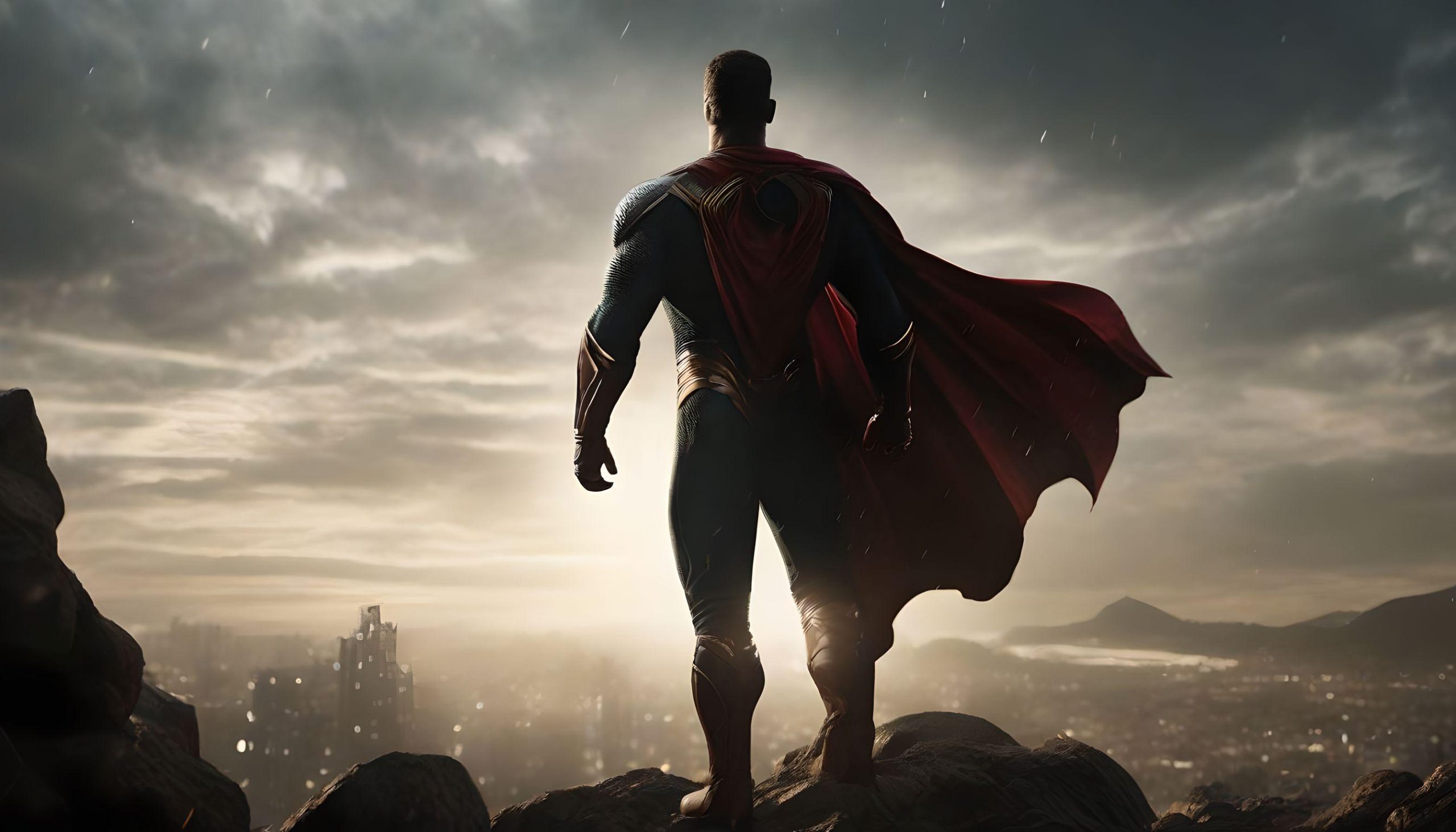 esta história é sobre super-heróis