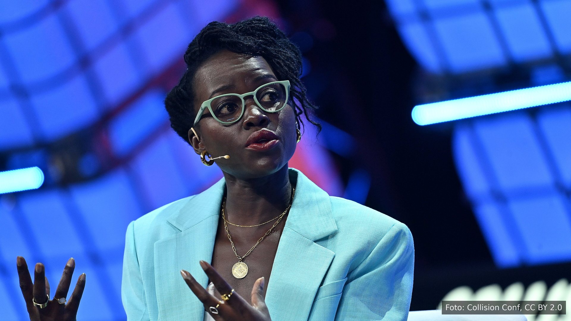 Lupita Nyong’o fala no Web Summit