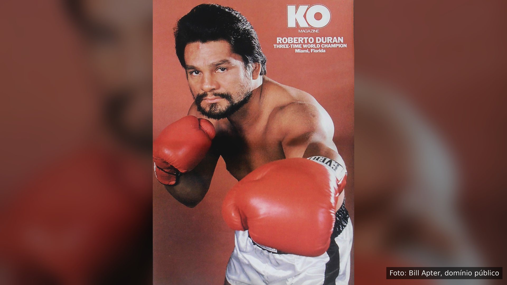 Roberto Durán, tricampeão mundial de boxe