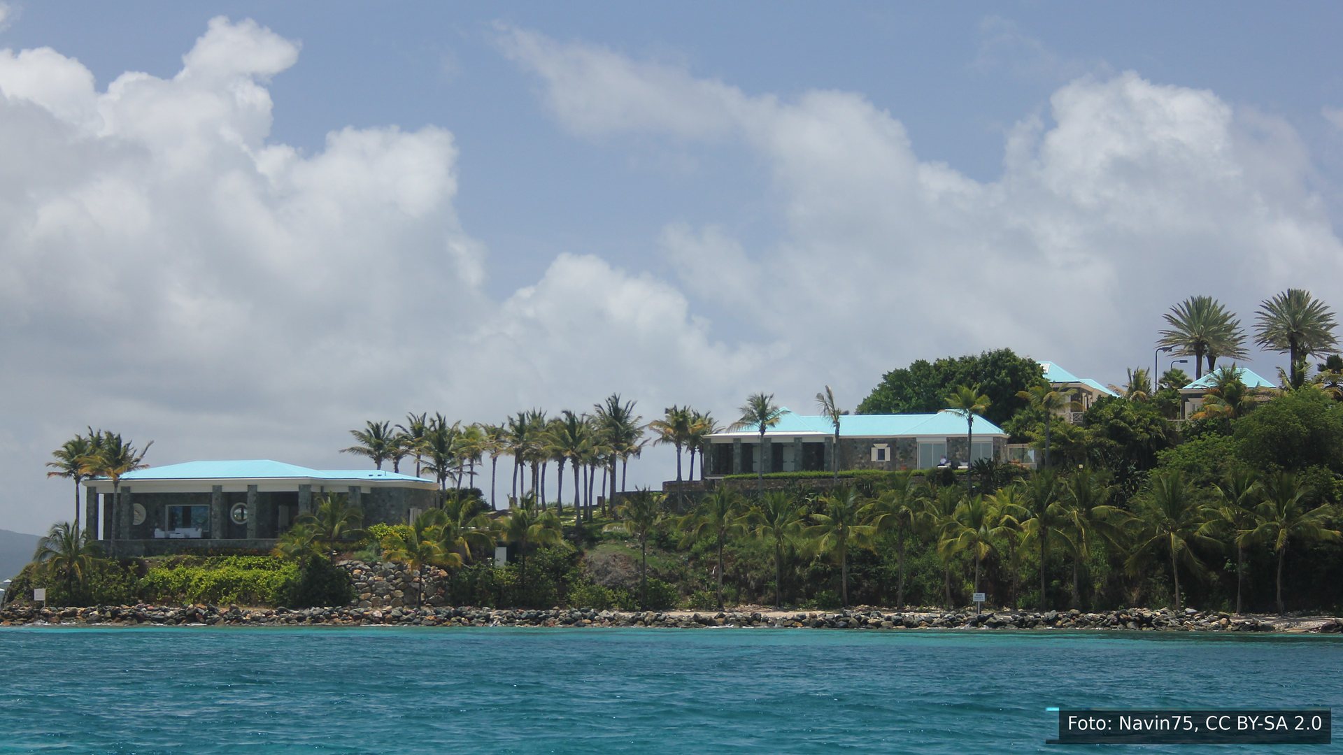 As mansões de Little St. James, a ilha particular de Jeffrey Epstein