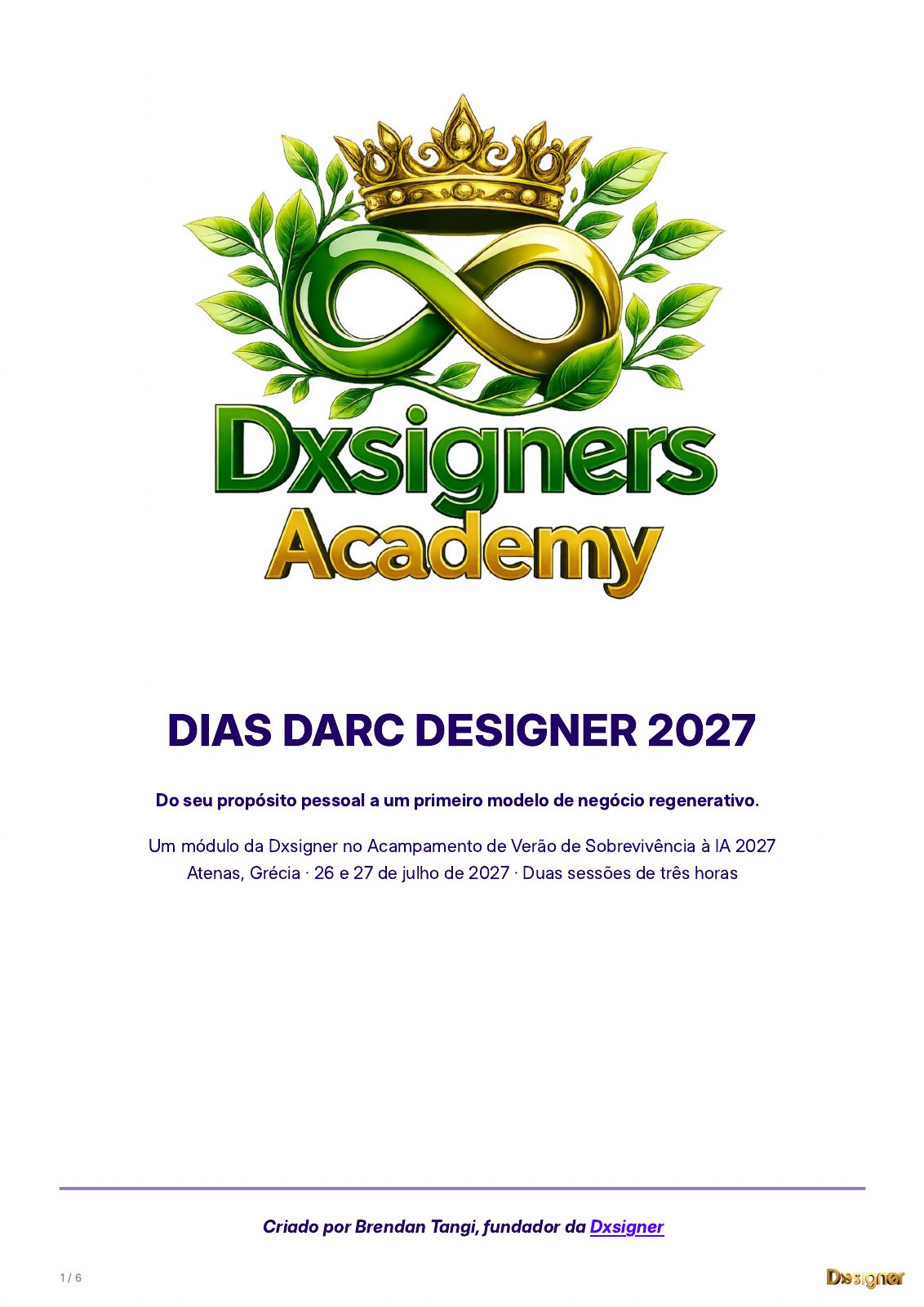 Dias DARC Designer 2027